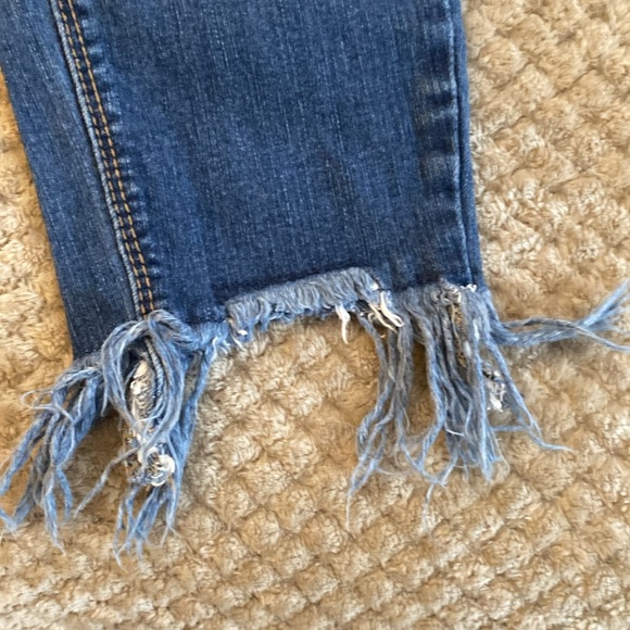 Forever 21 push-up jeans. Size 29 distressed look. - Picture 3 of 5